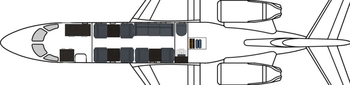 jet privato Embraer Legacy 500